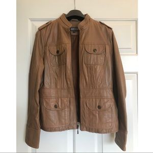 Kenneth Cole Reaction Genuine Leather Jacket